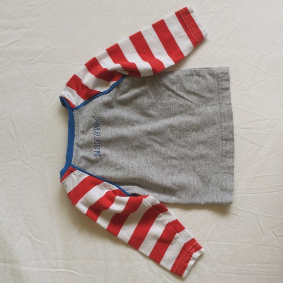 blade & rose nautical long sleeve shirt 3-6 months baby unisex - Picture 5 of 7